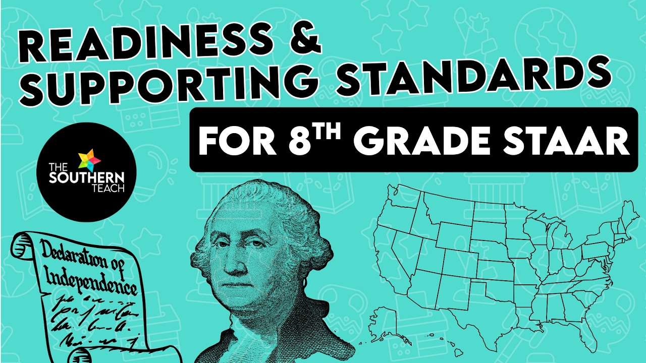 8th Grade Texas STAAR Breakdown | Reporting Categories and Tested Standards
