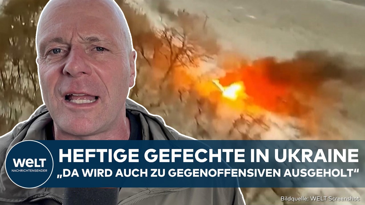PUTINS KRIEG: Heftige Gefechte an Front! Russland und Ukraine starten Offensiven