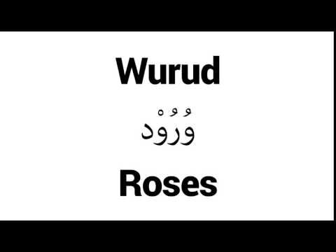 How to Pronounce Wurud! - Middle Eastern Names