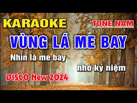 Vùng Lá Me Bay Karaoke Nhạc Sống Disco Tone Nam I Beat Mới 2024 I Karaoke Lâm Hiền