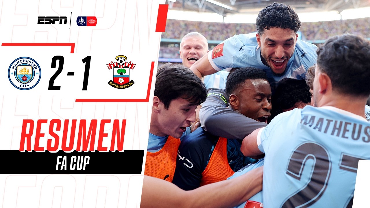 GOLAZO INFERNAL DE NICO GONZÁLEZ PARA LA SUFRIDA CLASIFICACIÓN | Man. City 2-1 Southampton | RESUMEN