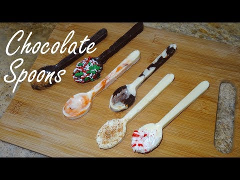 Chocolate Spoons - Trying Out the Wilton Chocolate Spoon Mold for the First Time