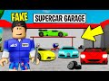 I Open A FAKE GARAGE To Steal RARE SUPERCARS in Brookhaven RP..