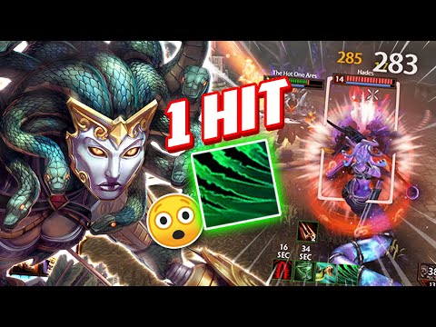 Smite: MEDUSA'S 3 CAN ONE HIT WITH THIS BUILD!?