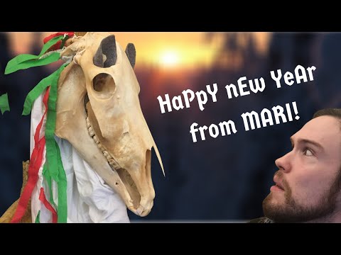 Mari Lwyd: The Welsh Horse Skull Monster Wants Your Beer