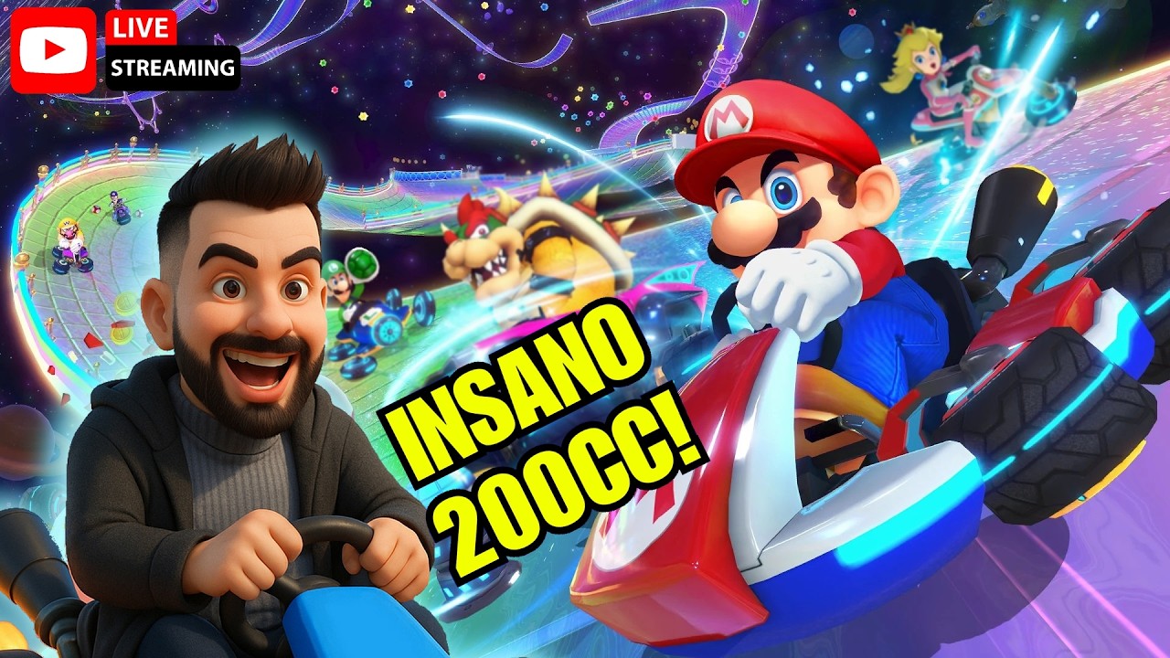 ÚLTIMA PARADA: 200cc! 🏎️🔥 Consigo fechar 100% das Copas?