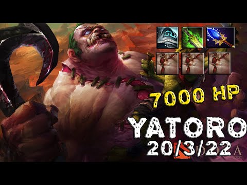 TSPIRIT YATORO 7000 HP 20 Kills Carry Pudge Pro Gameplay[Observe and Learn]