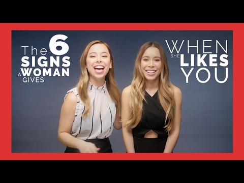 女人喜歡你時給出的6個信號+1個錯誤的信號。 (6 Signs A Woman Gives When She Likes You + 1 WRONG One)