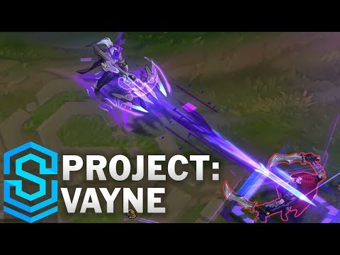 NEW SKIN- Project Vayne Skin Spotlight [League Of Legends]