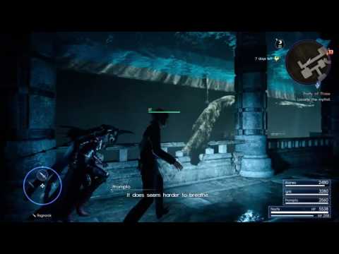 FFXV: Underwater temple