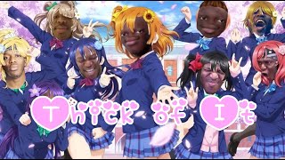 Cover art for KSI Thick of It but it's an anime opening