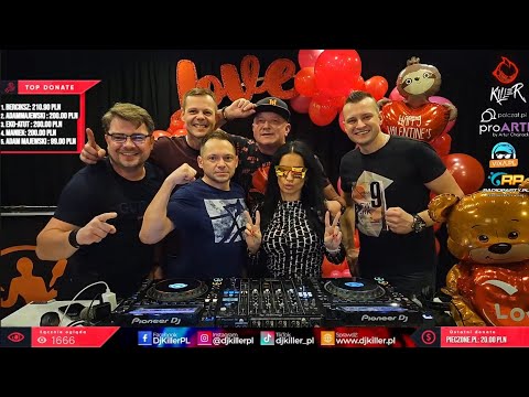 Dj Killer & Dj Cyprex & Dj Hazel & Dj Drum & Barman Olo Live Mix - Walentynki 2024