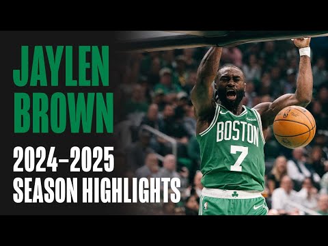 Jaylen Brown FULL SEASON 2024-2025 highlights