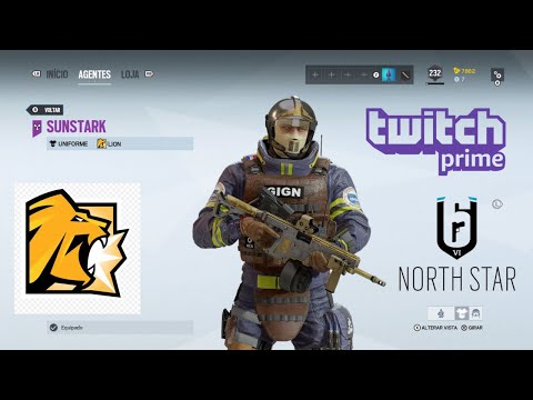 Lion Sunstark Bundle, Twitch Prime - North Star - Rainbow Six Siege #219