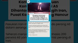 Iran Serang Komando Perang AS! Target 200 Perwira dalam Pertemuan Rahasia, Bahrain-UAE-Saudi Diserbu