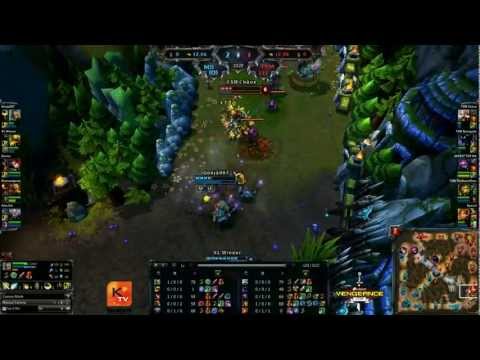 [LOL] Team SoloMid vs Moscow5 map 2 - LB Semi Final - Corsair Vengeance Cup