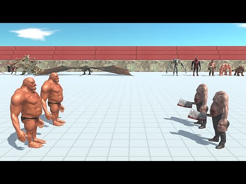 2 VS 2 FANTASY VS INFERNALS - Animal Revolt Battle Simulator