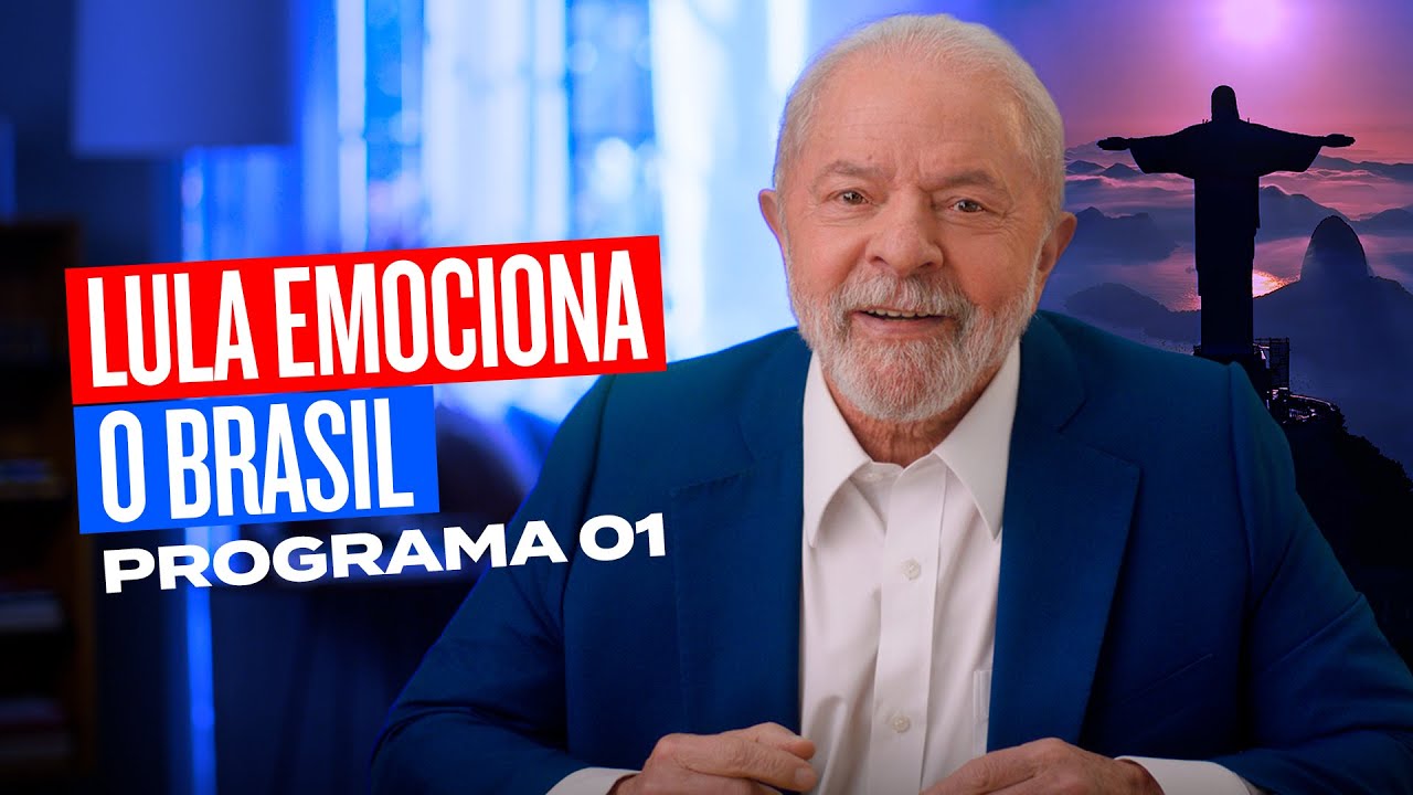 LULA EMOCIONA O BRASIL | 1º Programa de Lula