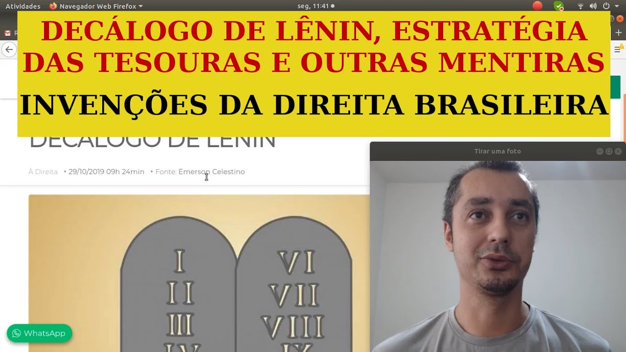 Decálogo de Lênin, Estratégia das Tesouras e outras mentiras EP #74