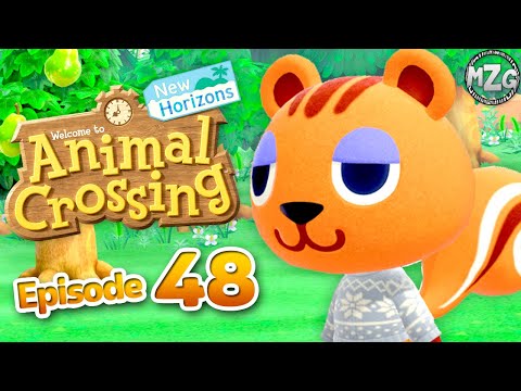 Animal Crossing: New Horizons Gameplay Walkthrough Part 48 - Meeting Sally! 10th Villager!