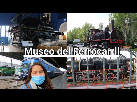 🚆Museo del ferrocarril🚉 en Madrid| España 🇪🇸
