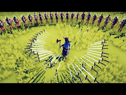 SWORDCASTER CIRCLE vs EVERY UNIT ► Totally Accurate Battle Simulator (TABS)