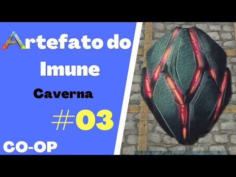 ARTEFATO DO IMUNE - CAVERNA #03- THE ISLAND /COOP/ ARK SURVIVAL EVOLVED