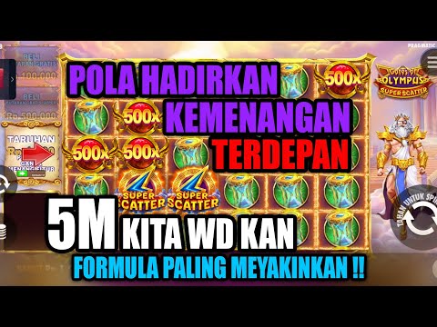 5M DIHADIRKAN‼️POLA GACOR OLYMPUS HARI INI ✅ POLA OLYMPUS HARI INI ⁉️ POLA GACOR HARI INI