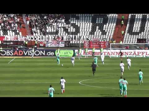 Karlsruhe sc vs Fortuna Dusseldorf René Vollath repousse 2013-2014 B2