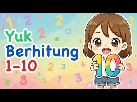 Learn to Count 1–10 | Educational Children's Songs | Aira Indonesian Children's Songs