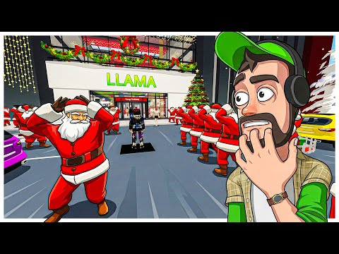 I Added 1,201 Dancing Santas to My Mall and Broke EVERYTHING