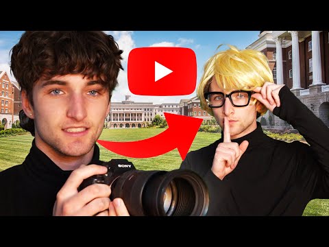 I Went Undercover in a College YouTube Class