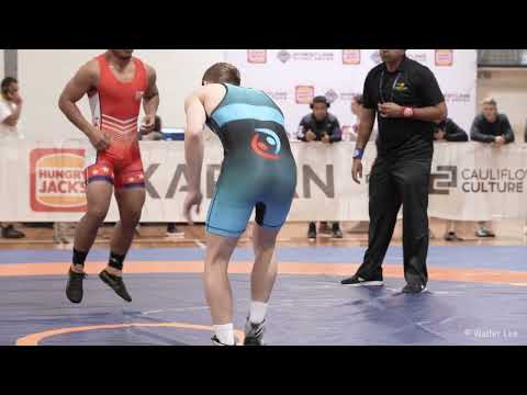 ROCCO KOVACIC vs LOWE BINGHAM (Nauru) - 22 May 2022, Wrestling Super Series Freestyle