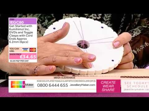 How to Make Beaded Jewellery: JewelleryMaker LIVE 24/06/2015