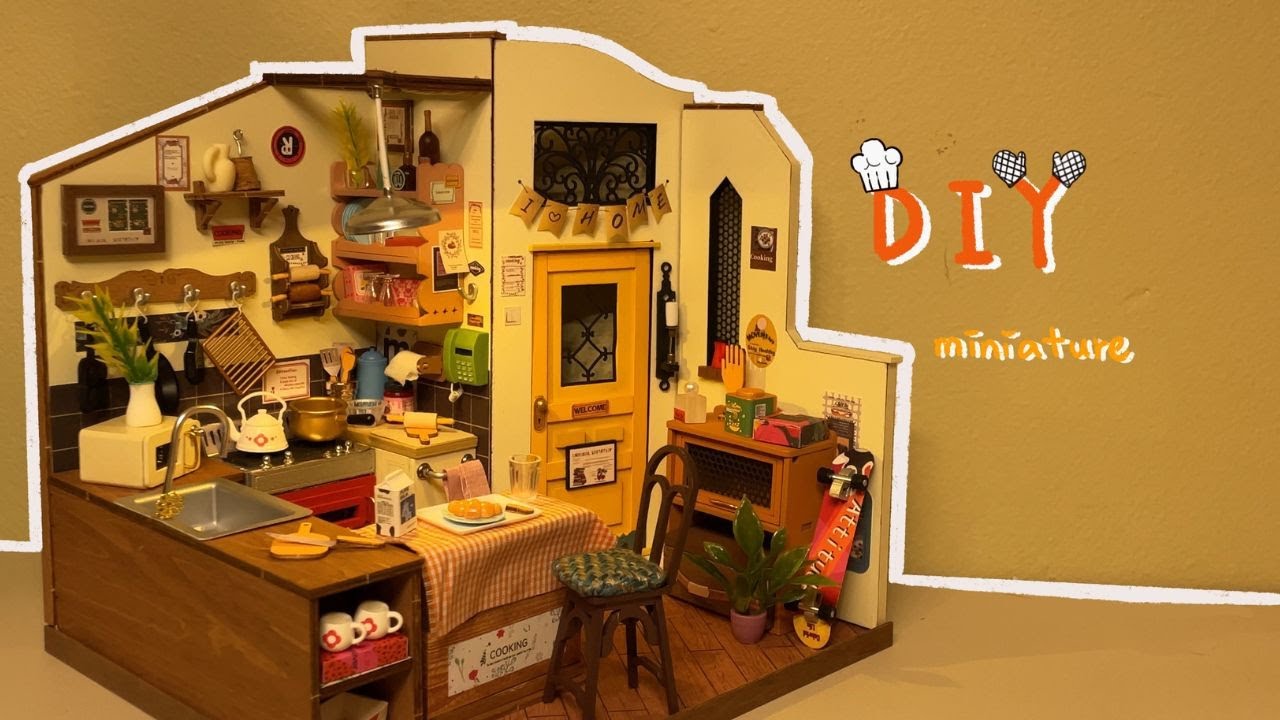 DIY Miniature House - Rolife Cozy Kitchen