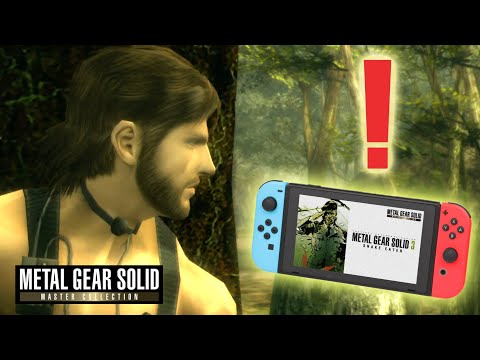 Metal Gear Solid is Finally on the Switch! Metal Gear Solid Master Collection Vol. 1 Tour