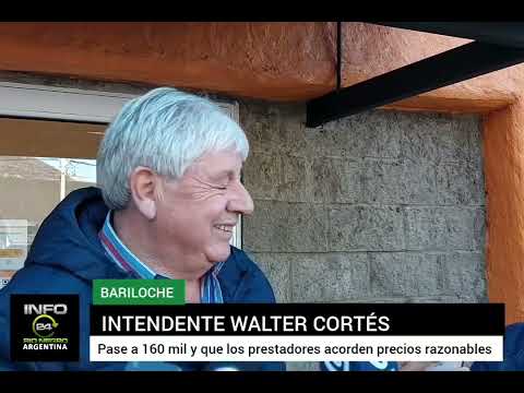 Cortés "El Turismo tiene que crecer en Bariloche"