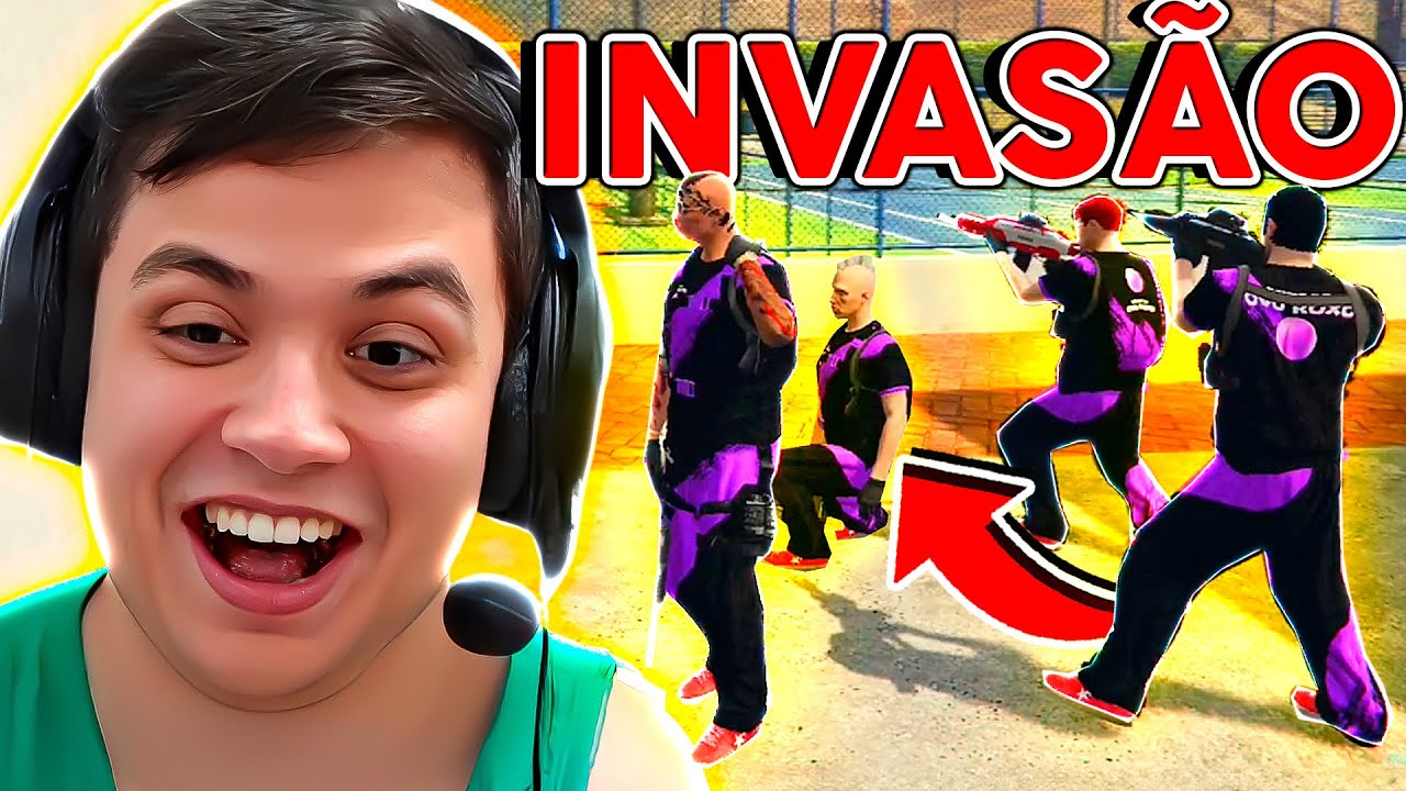 VINGANÇA EM EQUIPE da MINHA FAVELA 😱 GTA RP (Paulinho o LOKO)