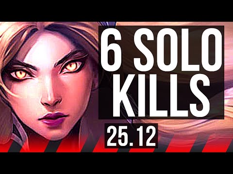 IRELIA vs JAX (TOP) | 6 solo kills, 11/3/7 | KR Master | 25.12