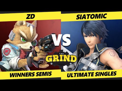 The Grind 198 Winners Semis - ZD (Fox) Vs. Siatomic (Chrom) Smash Ultimate - SSBU