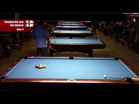 2019 Spokane 9-Ball Open Stephen Ho Lem vs Joe Spence