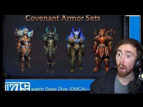Asmongold Reacts to Wow shadowlands "Deep dive"
