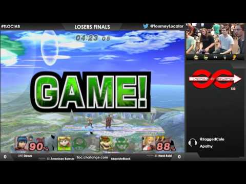 IaB! 122 - Absolute Black + Hard Reid vs American Bowser + Dekus - Losers Finals PM