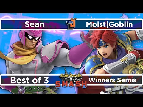 Sean (C. Falcon) vs Goblin (Roy) Boardwalk Smash #28 Winners Semis - SSBU