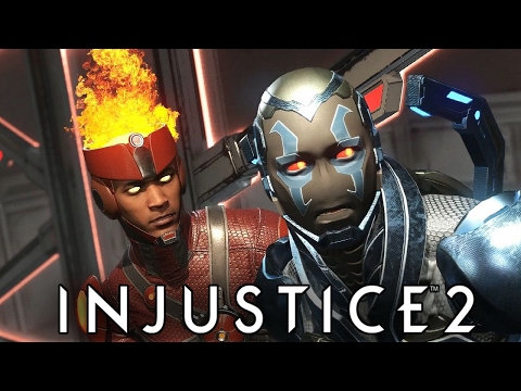 Firestorm & Blue Beetle Guard Duty! | Injustice 2 Chapter 6: Firestorm & Blue Beetle