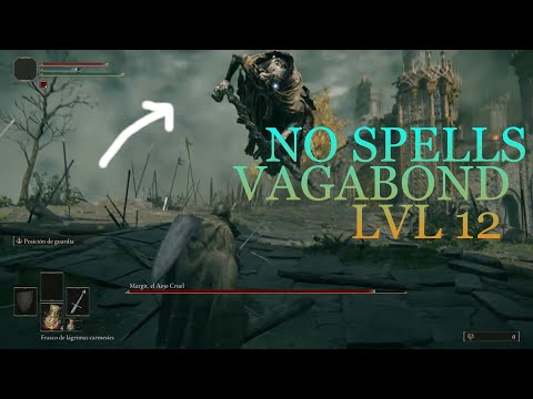 How to beat Margit The Fell Omen as a vagabond, with no spells (lvl12) Elden Ring