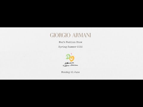 Giorgio Armani SS 22 Menswear Collection