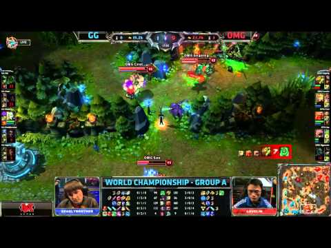 GG vs OMG | GamingGear.EU vs OMG | Worlds 2013 Day 3 Group A | Full game HD | D3G4