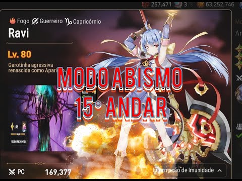 Abismo Modo desafio 15° andar - Epic Seven
