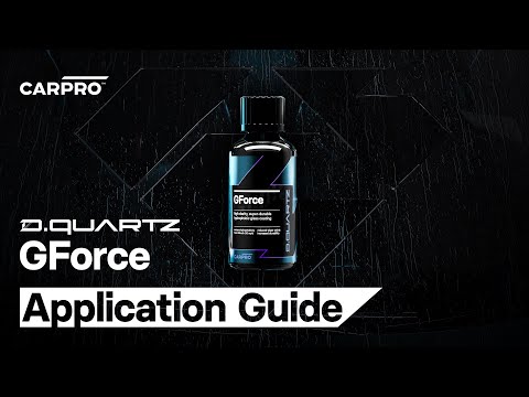 CARPRO DQuartz GForce - сверхпрочное гидрофобное покрытие для стекла на основе наноалмазной технологии, 24 мес - фото 1 - id-p3058646767